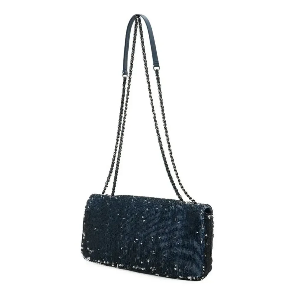 Chanel COCOCUBA Sequin Leather Shoulder Bag